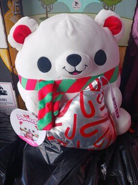 Zuru Snackles Polar Bear Frances Plush Kisses 14inches tall Holiday NWT